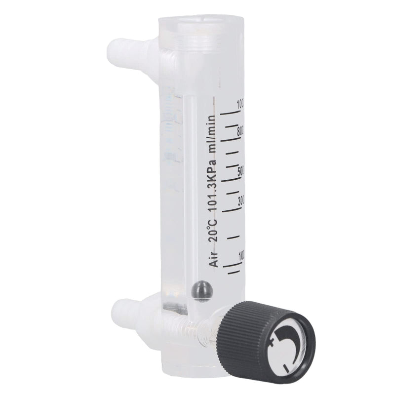 Adjustable Panel Gas Flow Meter with Control Valve for Oxygen Air Gas 100-1000ml/min