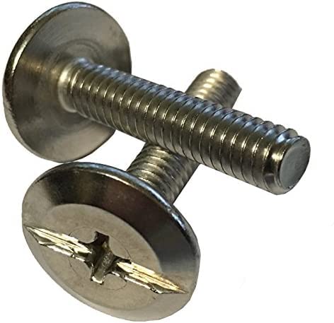 Qty 6 to 100 Pieces 1-1/4" Long Stainless Steel Hurricane Sidewalk Bolts (100)
