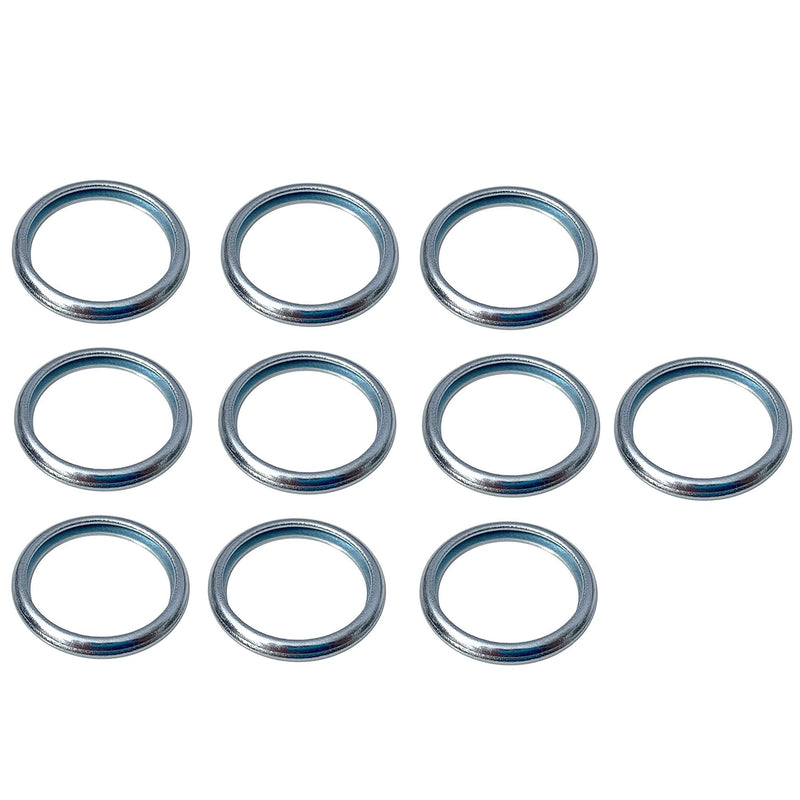 10 Packs 803916010 Oil Drain Plug Gaskets Compatible with Subaru Outback Impreza Legacy Forester XV Crosstrek BRZ Drain Plug Crush Washer 803916010