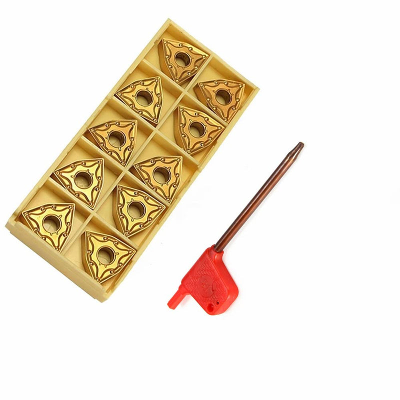 10 x WNMG080404 Carbide Insert