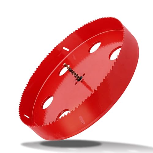 240mm / 9.45 inch HSS Bi-Metal Hole Saw Hole Drilling Cutter for Wood 240mm / 9.45 inch