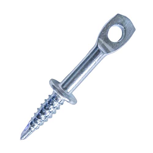 2" Eye Lag Self Tapping Drilling Point Dura-Screws Zinc (Qty 100) 2 inch