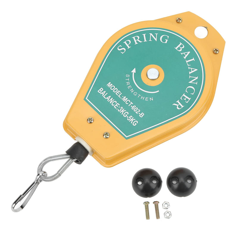 Spring Pull, 3 to 5 kg, Carrying Retractable Tool Holder for Hanging with Fittings, Retractable Spring Hoist, Adjustable Tension, Maintenance Kits, Air Tool Parts Accessories