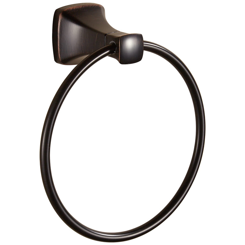 KOCUUY Oil Rubbed Bronze Towel Ring, Bathroom Bronze Towel Holder, Bath Hand Towel Holder Wall Mounted Antique Farmhouse Rustic ORB circle