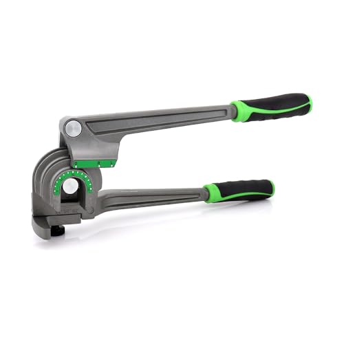 Super Stars 3-in-1 Tubing Bender for 1/4 Inch, 3/8 Inch, and 1/2 Inch Outer Diameter Copper and Aluminum Tubes, 180 Degree HVAC Pipe Bending Tool for AC Repair 1/4", 3/8", 1/2"