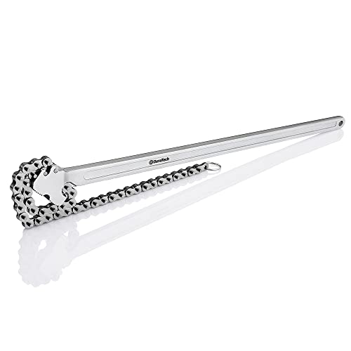 DURATECH 24-Inch Adjustable Chain Wrench, Oil Filter & Pipe Wrench 24 Inch