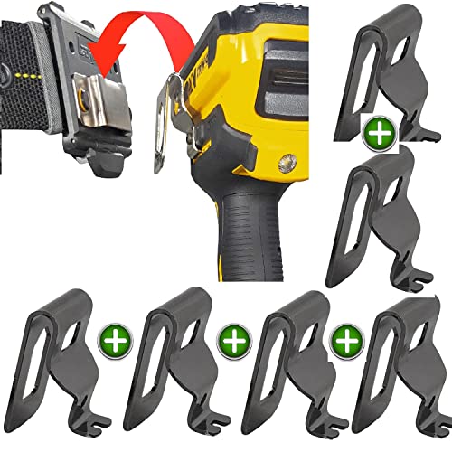 Drill Clip Hooks, Together with Drill Holder for Belt