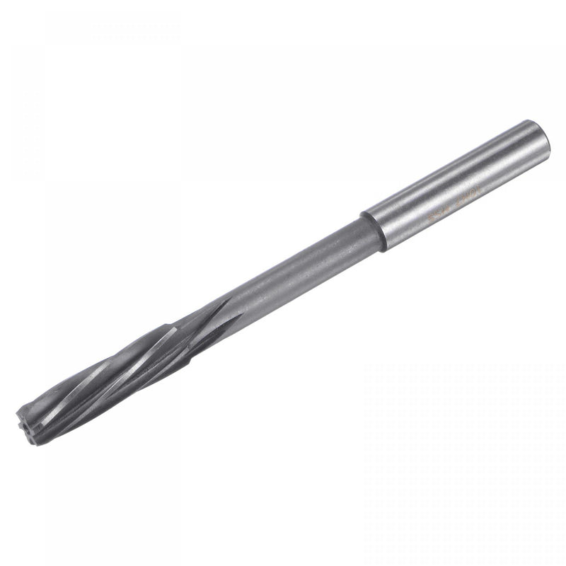 sourcing map Clamping Reamer 10mm H7 4241 High Speed Steel Spiral Grooves Lathe Reamer Cutter 10mm