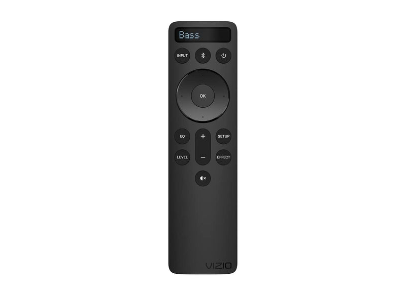 Vizio OEM Replacement Bluetooth Backlit Display Sound Bar Remote Controller for 2.1 5.1 Home Theater, Channel Soundbar System and M V P Series Home Audio System