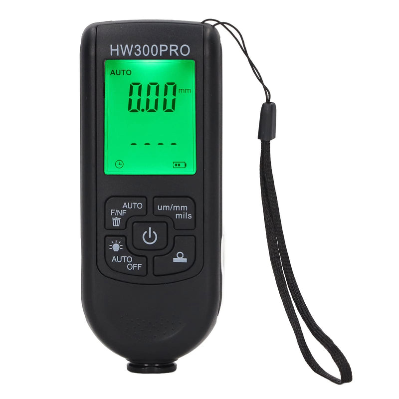 Digital Coating Thickness Gauge, Ultra High Precision Probe, Lackmil Thickness Gauge for Measuring Paint Thickness in the Automotive Industry black