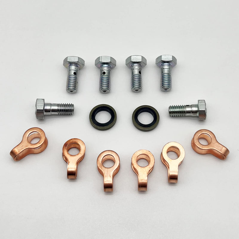 3905307 Fuel Return line Banjo Bolt kit Replacement for Cummins 89-98 12v 4bt 6bt 6ct