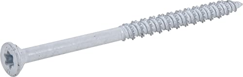 Power Pro White Flat-Head Concrete Screw Anchors (3/16" x 3-1/4") - 100 pc 3/16" x 3-1/4" 100 Pieces