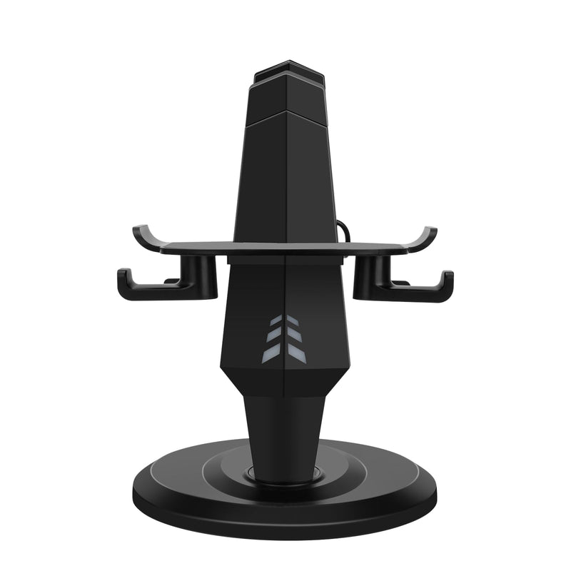 TechKen Charging Stand for Meta Quest 2, VR Headset Charging Dock for Quest 2 Accessories Stand Holder, VR Controllers Holder