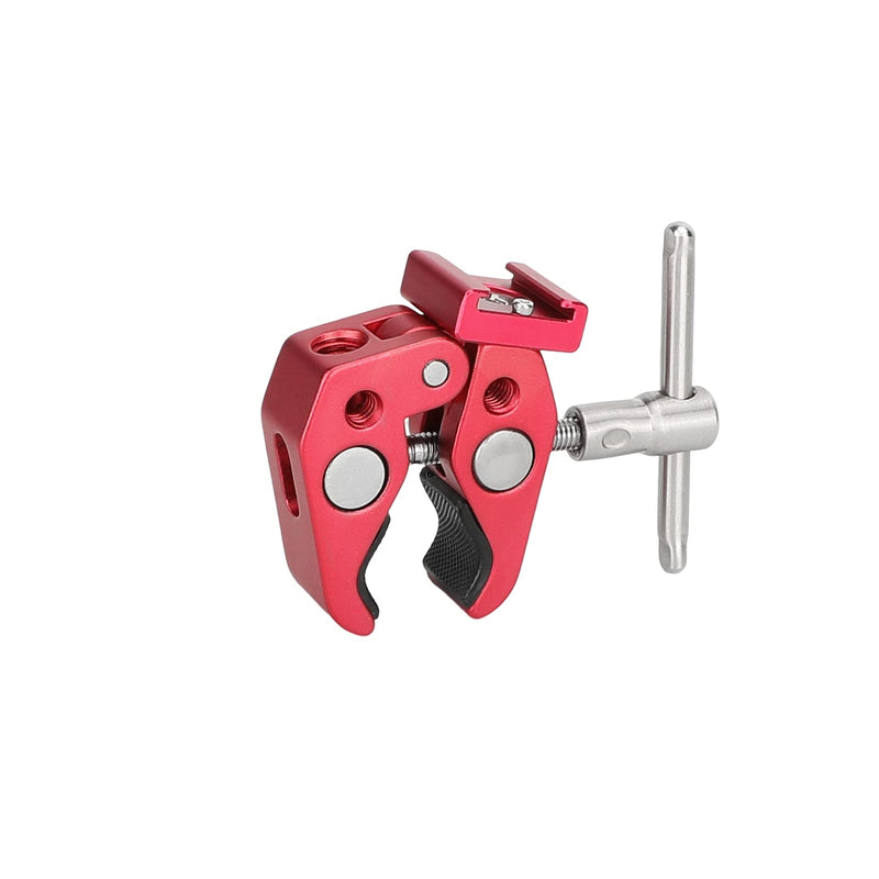 Super Clamp Crab Pliers Clip with Cold Shoe Adapter for DSLR Camera Studio