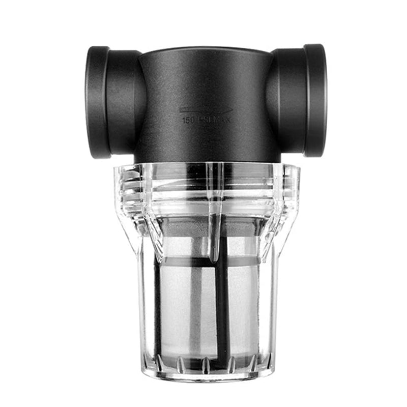 ZYWUOY Pipeline Filter, Strainer, Water Pump Filter with 40/80 Mesh Stainless Steel Strainer, Inline Mesh Strainer, Water Pump Filter for Garden Watering