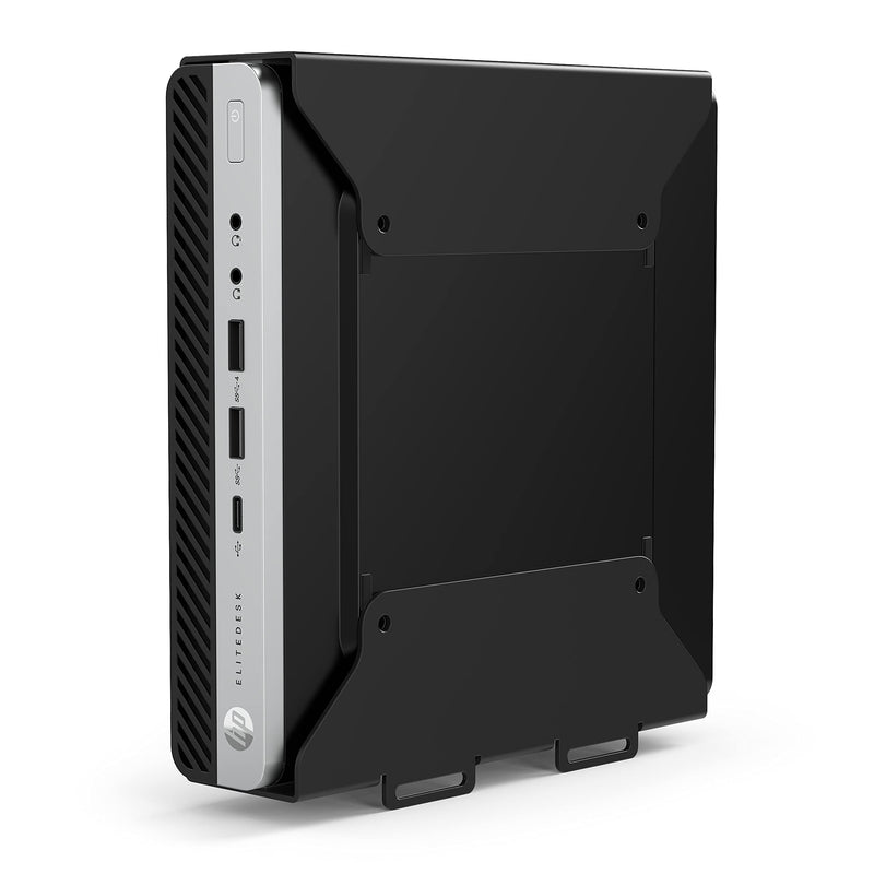 HumanCentric VESA Mount Compatible with HP Desktop Mini, HP ProDesk Mini, HP EliteDesk Mini, Replaces Dual VESA Sleeve for Mini Desktops v3, Mount on an Arm, Under Desk or Wall, 75x75mm, 100x100mm