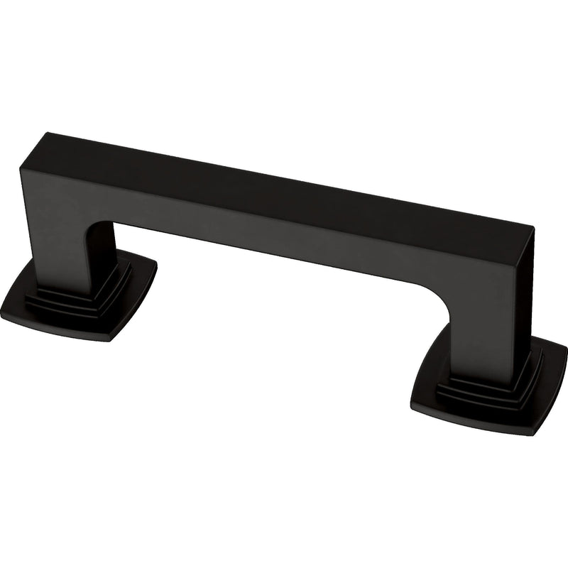 Franklin Brass (5-Pack) – Matte Black Cabinet Handles, 3 Inch Hole Center, Pulls for Drawers, Kitchen Cabinet Door, Dressers | Parow 5 3" (76mm)
