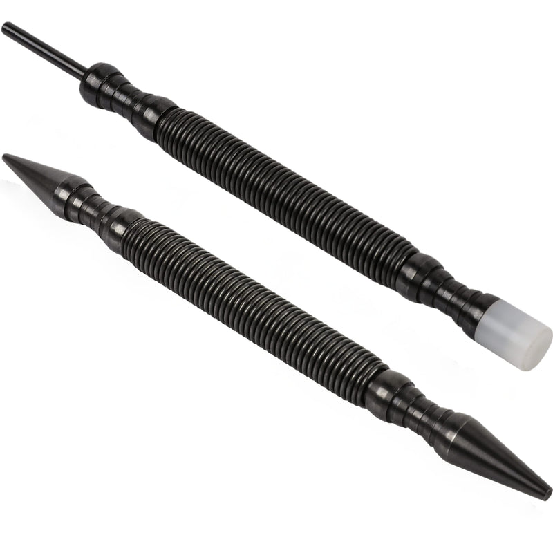 HIT Tool Pro Combo Kit 1/32" & 2/32" Nail Set & Door Pin Remover with Nylon Hammer (2 Tools) Nylon Faced Hammer