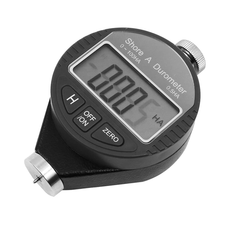 Portable 0-100HA Hardness Tester Display Durometer Tyre Gauge for Rubber Tyres Plastic Thermal Base Bowling Ball