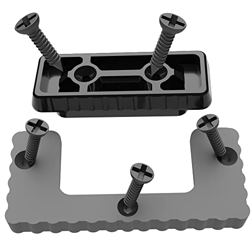 NyVoozy for Milwaukee Packout Cleats, 20+16PCS Cleat 'n' Feet Cleats Compatible with Milwaukee Packout System, MountTool Box Storage System Anywhere