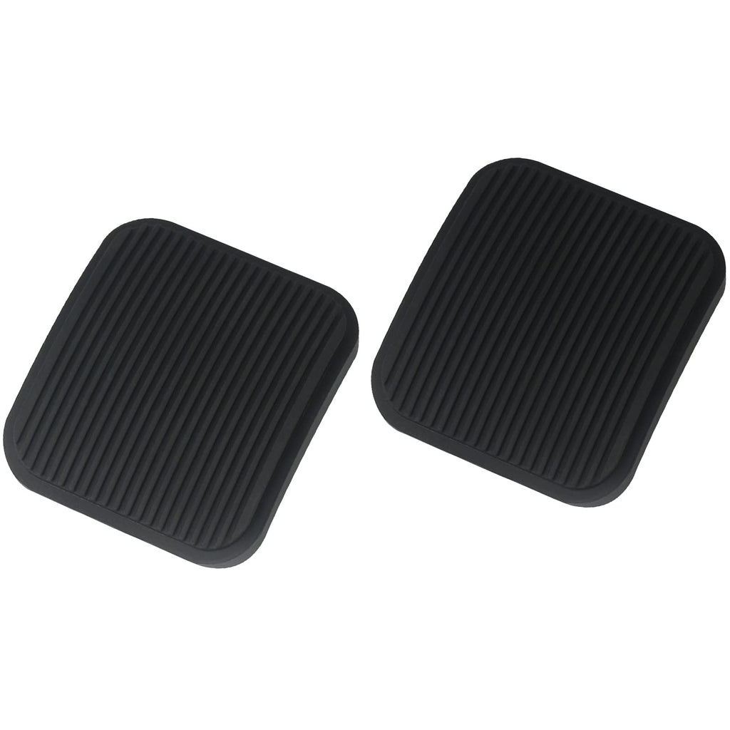 TQPONLY Brake or Clutch Pedal Pad (2 Pcs) Compatible with Ford Ranger Escape Explorer Mercury Replaces FOTZ-2457-A