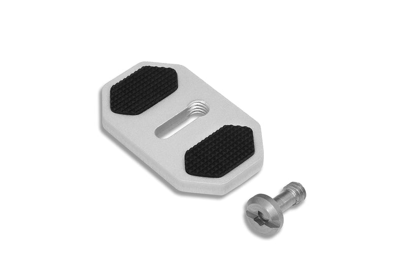 Silence Corner Atoll Heightening Plate - Silver - Pro Accessory for Mounting More Compact Camera Bodies to Atoll Rotating Collar - Compatible with All Models (S/C/D) - Height Extension Mount