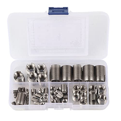 50Pcs Self Thread Repair Inserts Kit, Stainless Steel Helicoil Set #1