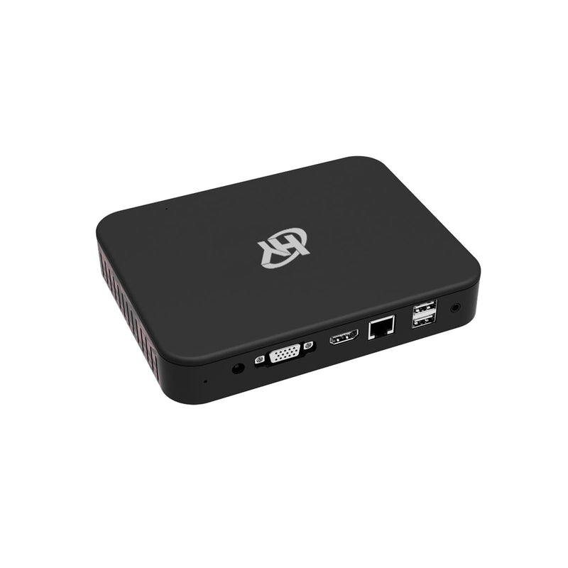 Hyundai Mini PC - Intel Celeron N4020, 4GB RAM, 128GB SSD, Windows 11 Home, 4K UHD Dual Monitor Support, Dual Wi-Fi, Bluetooth, VESA Mount Included (Black) Hyundai Mini PC Intel N4020 4GB 128GB