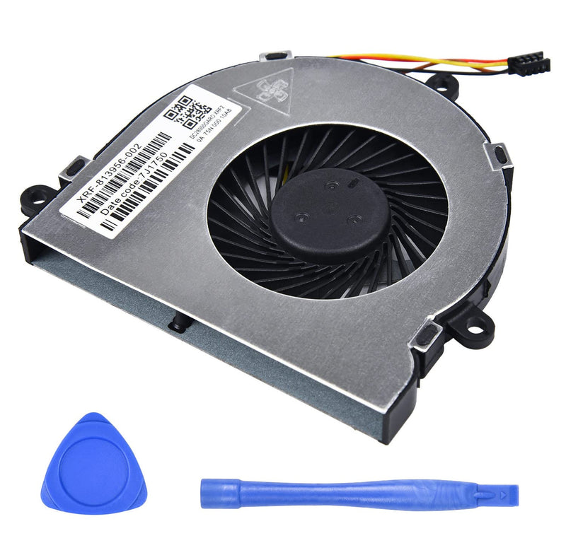 Replacement Laptop Cooling Fan for HP 15-ac 15-af 15-ay 15-ba 15-be 15-bd 15-bf 15-bs 15-bw Series CPU Fan P/N 813946-001 PN-C116 TPN-C125 DC28000GAF0