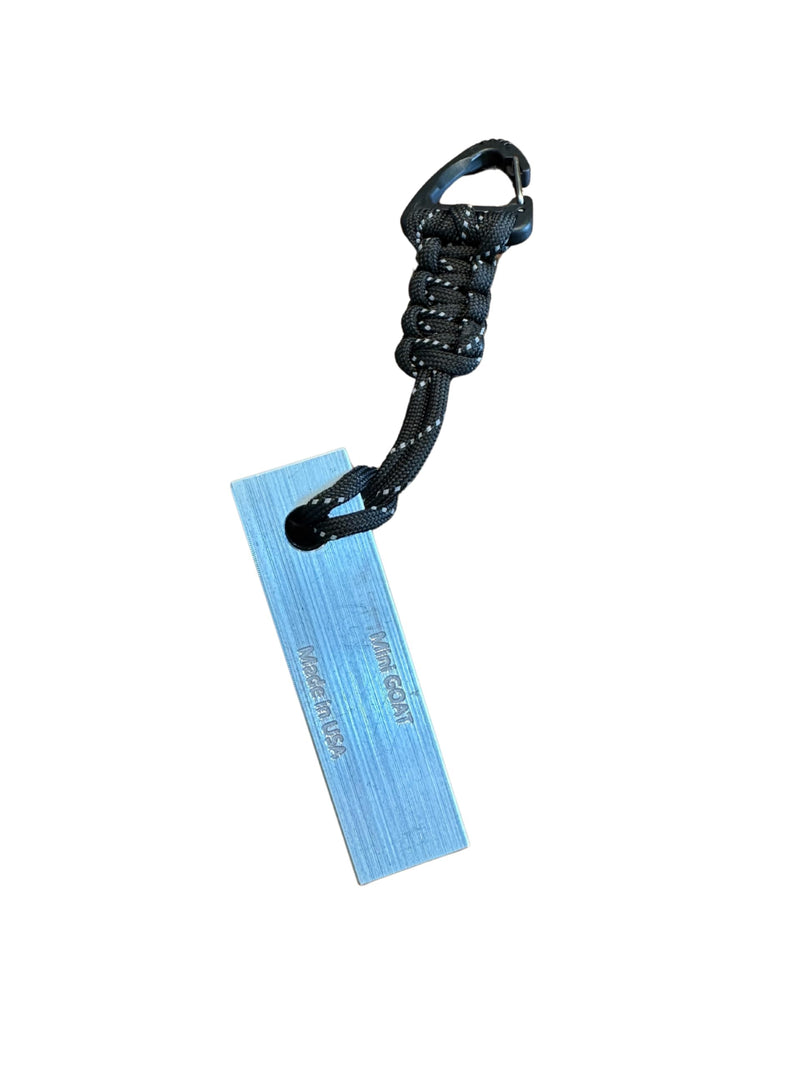 Gap Goat Mini Forcible Entry Wedge with Paracord Lanyard - Firefighter Tool, EMS and Police Wedge