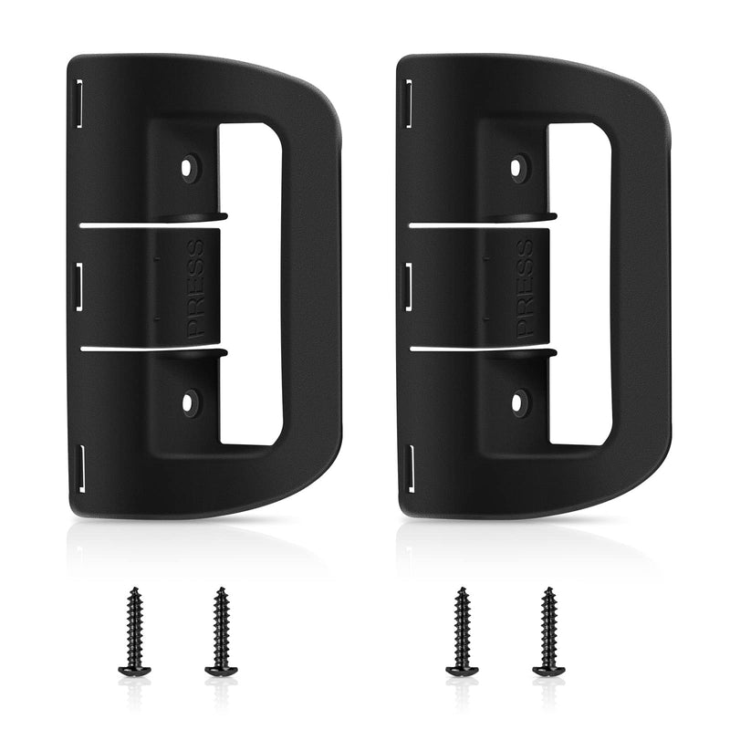 Kscjdg RV Refrigerator Door Handle Replacement Dometic Fridge Handle 3851174023 DM2652 DM2852 DM2862 DM2662 for RV/Camper/Trailer Fridge Door Latch - 2 Pack (Black)