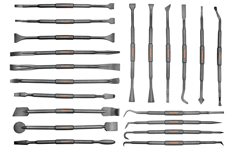 20PCS Double-Ended Pick and Hook Tool Set, Non-Marring Scraper & Pry bar Set