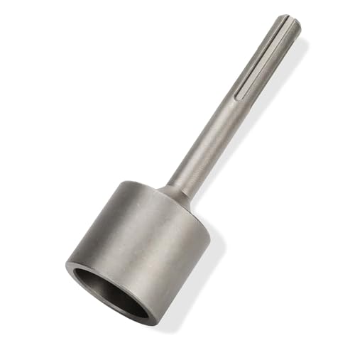 Werhoo SDS-Max T Post Driver 2in, Fits SDS Max Rotary & Demolition Hammers SDS Max T-Post Driver 2in