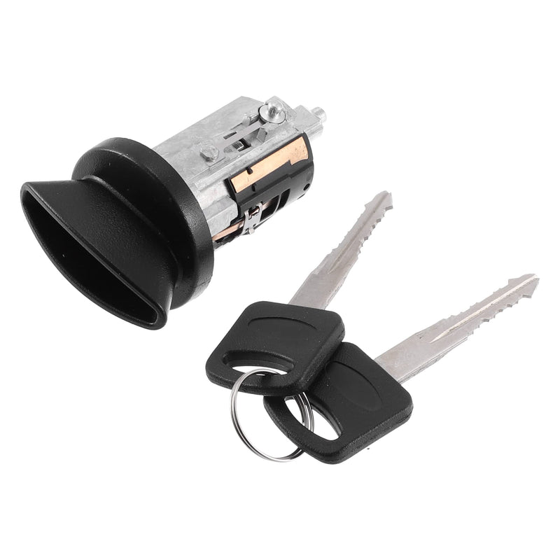 X AUTOHAUX Ignition Switch Lock Cylinder with Key 1F2009012B 1L3Z11582A Replace for Ford F-150 1996-2004 for Ford F-250 1996-2007