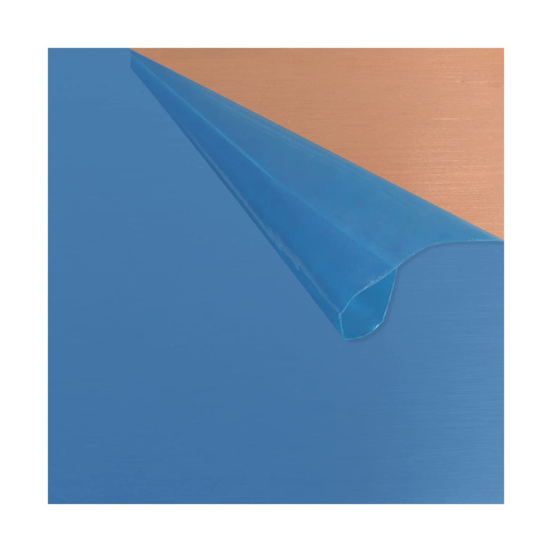 1 Pieces 99.9% Pure Copper Sheet, 12" x 12", 18 Gauge(1mm) Thickness, Film Attached Copper Plate, Great for Jewelry, Crafts, modelers 1 12" x 12", 18 Gauge(1mm)