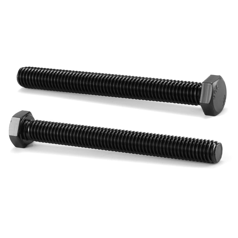 3/8-16 x 3-1/2" Hex Head Screw Bolt, 20Pcs 18-8 (304) Stainless Steel, Fully Threaded,Black Oxide by SG TZH 20 3/8-16 x 3-1/2"