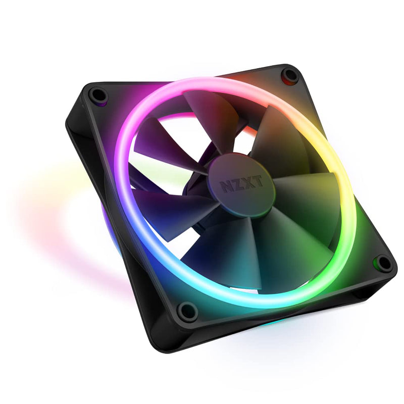 F120RGB Duo - 120mm Dual-Sided RGB Fan - Single Pack (Black) Black