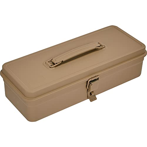 TRUSCO T-320LS Trunk Tool Box, Light Sand, 13.1 x 5.4 x 3.8 inches (333 x 137 x 96.5 mm) 33.8 cm x 15 cm x 11.3 cm