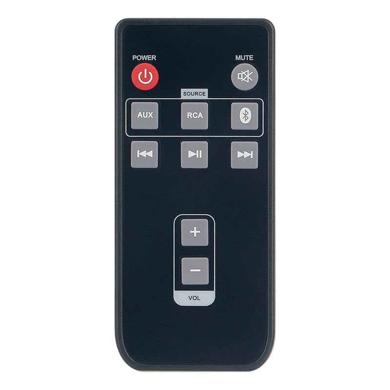 ALLIMITY Replacement Remote Control Compatible with Insignia Powered 25W Bookshelf Speaker NS-HBTSS116RC HBTSS116