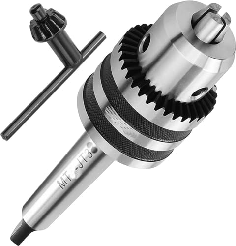 HHIP 9999-0017 5/8" JT3 Drill Chuck with Mt4 Arbor 5/8" Capacity