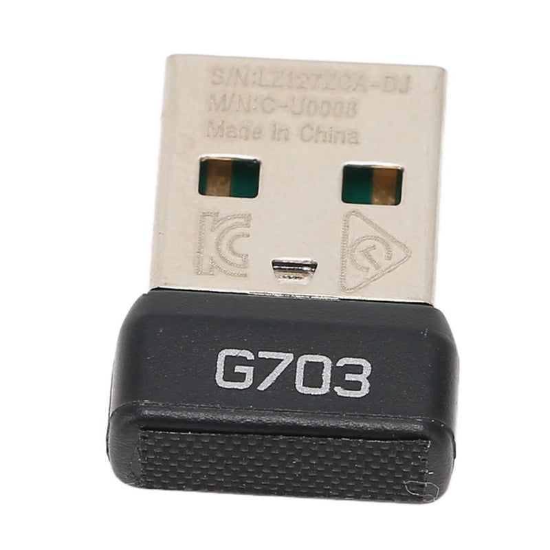 Mouse Receiver, USB Mouse Receiver for G703 for Lightspeed Mouse 2.4G Technology Portable Mouse Adapter, Easy to Carry and Store