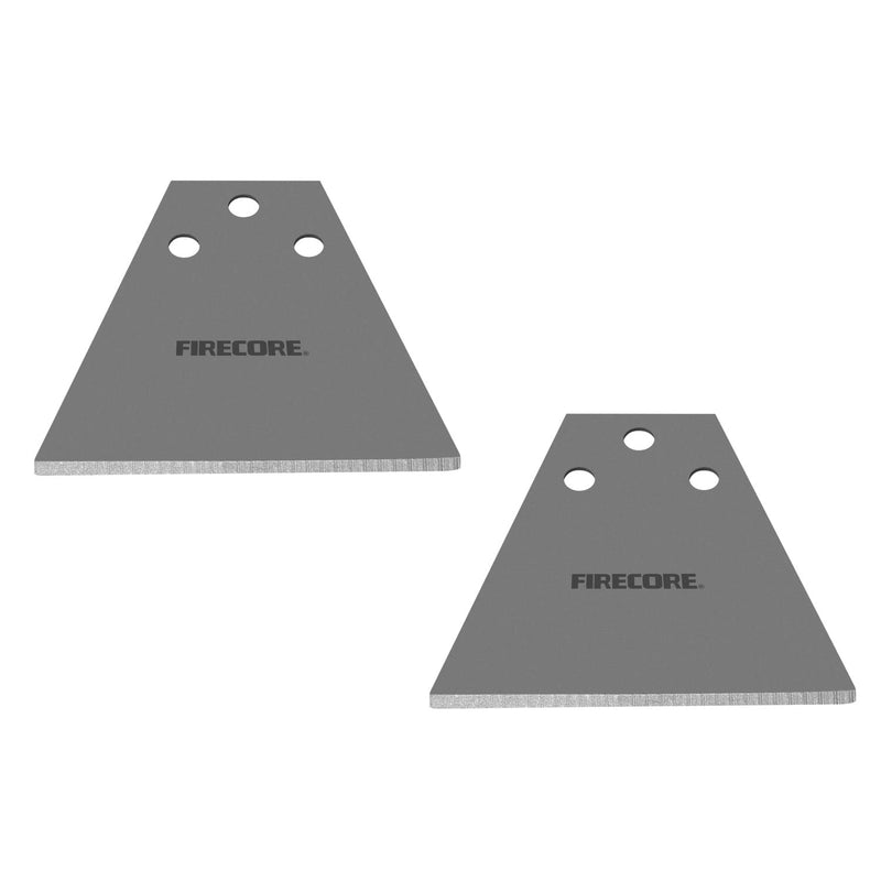 Firecore 2Pcs SDS Plus Floor Scraper Replacement Blades for Firecore 5" x 11" SDS Plus Floor Scraper FS22510 2pcs Blades