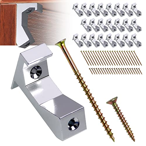CNQLIS Squeaky Floor Repair Kit – 24Pcs, White, for 5/8"+ Subfloors 5/8 inch 24