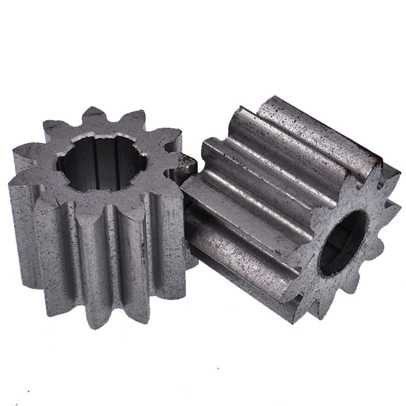 IEQFUE 2PCS Steering Sector Pinion Gear GX20053 Compatible with John Deere D100 110 160 170 LA140 LA145 LA150 LA155 102 105 115 125 135 145 LA165 LA175 X110 X120 LA120 Mowers