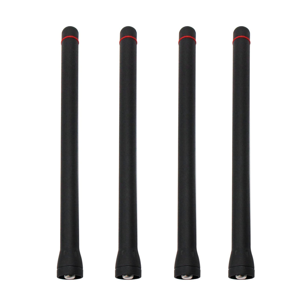 Afadorable 4Pcs FA-SC55V VHF 136-174 MHz Antenna Fit for ICOM IC-F70 IC-F70S IC-F11 IC-F14 IC-F16 IC-F3 IC-F30GT IC-F33 IC-F33GS IC-F3001 IC-F3003 IC-F3011 IC-F3161DT Two Way Radio 6.45 inch