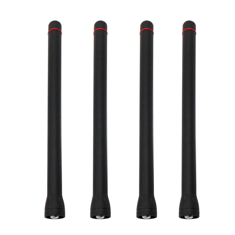 Afadorable 4Pcs FA-SC55V VHF 136-174 MHz Antenna Fit for ICOM IC-F70 IC-F70S IC-F11 IC-F14 IC-F16 IC-F3 IC-F30GT IC-F33 IC-F33GS IC-F3001 IC-F3003 IC-F3011 IC-F3161DT Two Way Radio 6.45 inch