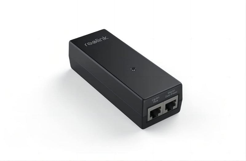 Reolink Gigabit PoE Injector, Convert Non-PoE to PoE, Supplies PoE+ (30W) or PoE (15.4W), Distance up to 100m, Plug & Play, Suitable for Reolink PoE Cameras/Reolink Video Doorbell PoE, P030U05