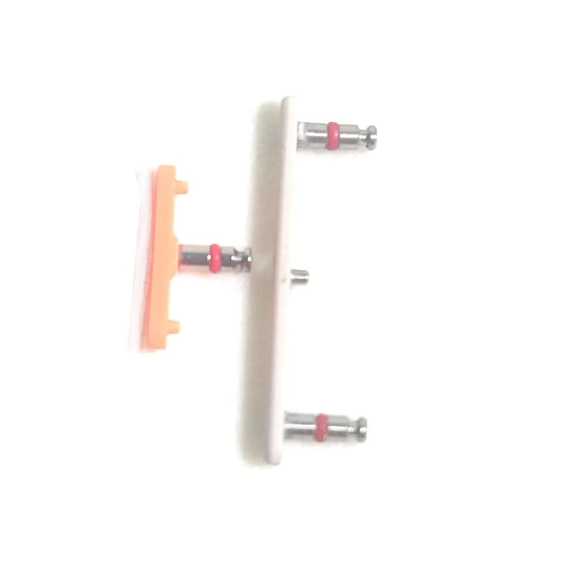 Power On Off Button + Volume Button Side Button Replacement Repair Part for Google Pixel 3 (Pink) pink