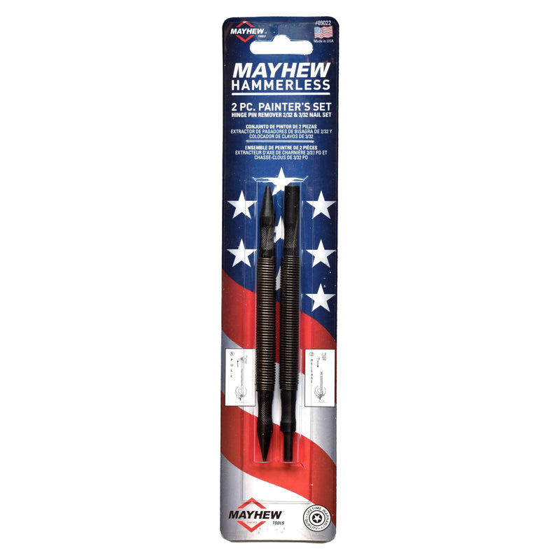 2 PC Hammerless Painter's Set