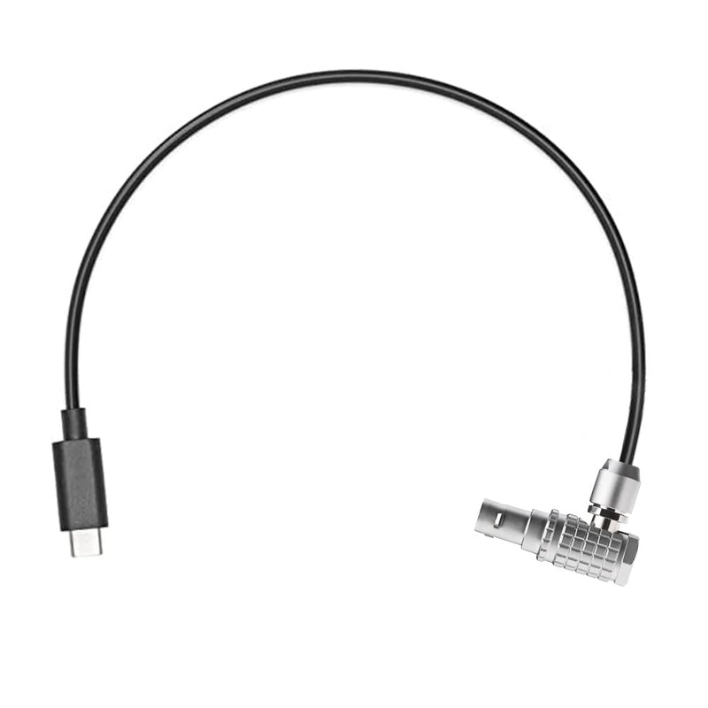 LANZYKU Transmission Control Cable for RS2 RS3 RS3 PRO, Feed Power and Data-Right angle13inches